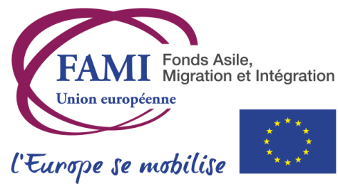 Logo FAMI (Fonds Asile, Migration et Intégration